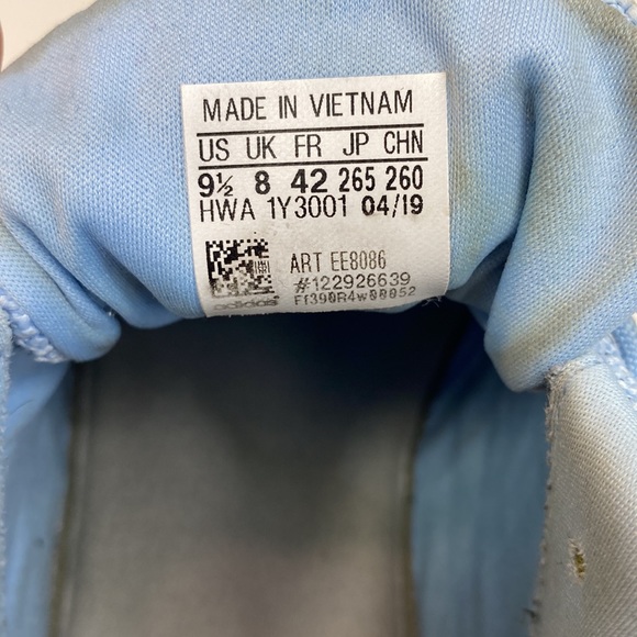 Adidas’s Cloudform QT Racer Sneaker, Light Blue, Running Shoe, Women’s US 9 - Picture 6 of 7